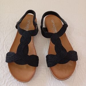 Amarpies Confort sandals with open toe elastic ankle strap soft rubber sole 7